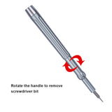 50 in 1 Multi-purpose Screwdriver Bit Set with Storage Case Quick-changing Precision Screwdriver Bits Tweezers Reparing Tools