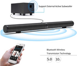 Home TV Wireless Soundbar Detachable Bluetooth 5.0 Speaker HiFi 3D Stereo Passive Powerful Subwoofer Support AUX Optical RCA USB