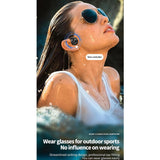 M1s Bone Conduction Headset Bluetooth-compatible 5.3 Noise Canceling Ear Hook Sports Business Headphones