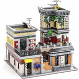 Expert Ideas Street View The Sushi Corner 89127 Moc Bricks Modular House Building Blocks Model Garden Center Emporium