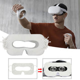 100 Pcs Disposable VR Eye Mask Sweat-proof Soft Breathable VR Goggles Accessories Face Cover Compatible For Oculus Quest 2