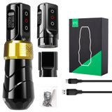New MAX Tattoo Pen Machine Gun With Wireless Battery Power For Body Art Supply