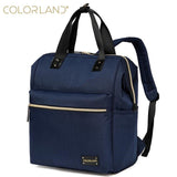 COLORLAND Backpack baby diaper bag nappy bags Maternity mommy Handbag Changing Bag wet infant for babies care organizer