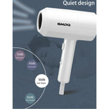 GMDQ Hot&Cold Wind Blow Hair Dryer Electric Wall Mount Bathroom Hotel Negative Ion Blower with USB Bracket