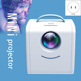 FULL-Mini Portable Home Projector Built-In HIFI Speakers 1080P Color LED 3D Play With Remote Control