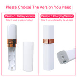USB Rechargeable Electric Hair Removal Lipstick Shape Female Facial Epilator Remover Painless Safety Women Full Body Hair Shaver