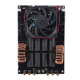 DC12V-40V 1000W 50A ZVS Low Voltage High Frequency Induction Heating Module Board with 48V Copper Pipe and Cooling Fan