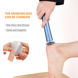 Electric Foot Grinder With 60PCS Replaceable Sandpaper Foot File Matte Pedicure Foot Heel Dry Hard Dead Skin Calluses Remover