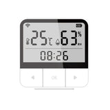 Tuya WiFi Intelligent Temperature Humidity Sensors Time Date Week Display Intelligent Office Bedroom Kitchen Living Room Hotel