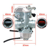 Motorcycle 34mm Carburetor Compatible with Honda XR350 1985 16100-KN5-674