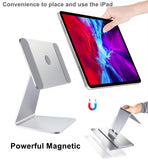 Magnetic iPad Stand Aluminum Tablet Holder Adjustable Desktop Tablet Stand for Apple iPad Pro 11''/12.9"/iPad Air iPad Stand
