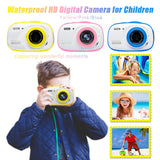 Video Recorder Camcorder Birthday Portable 2 Inch HD Screen Kids Gifts Timed Shooting Waterproof 6X Zoom Digital Camera Mini Toy