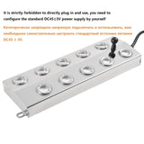 10 Head Ultrasonic Mist Maker Fogger DIY Humidifier For Greenhouse Aeromist Hydroponics DC48V
