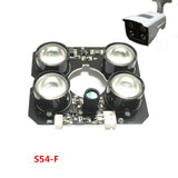 Infrared light board 850nm for 60 bolt DC12V 360mA 3W Night vision distance 20-30 meters