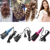 Mini Ceramic Hair Crimper Curler Curling Iron Tong Waving Wand Roller Salon Drop Ship De3