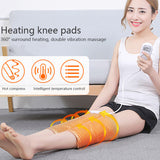 Heating Knee Pads Arthritis Knee Support Brace Pads Hot Compress Moxibustion Knee Massager Relieve Sport Arthritis Pain Injuries