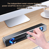 Computer Speaker USB Wired Powerful  Bar Stereo Subwoofer Bass Speaker Surround Sound Box for PC Laptop Phone Tablet MP3 MP4
