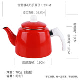 Enamel kettle Coffee pot Lnduction cooker Household Thicken Water bottle
