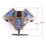 Welders Angle Clamp 90 Degree Cast Iron 4 Inch Welded Heavy Duty Welding Clamps Fixture Corner Clip Joint Hand Tools