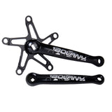 Ultralight Folding Bicycle Crankset Aluminum Alloy Bike Crank Arm 130BCD Axis Bracket Parts Folding Bicycle Parts