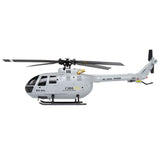 RC ERA C186 BO-105 2.4G 4CH 6-Axis Gyro Altitude Hold Flybarless RC Helicopter RTF