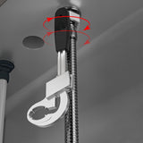 Adjustable Wrench Mini Multifunctional Universal Open End Wrench Bathroom Repair Tools 270mm Aluminium