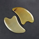Facial Massage Guasha Board Natural Ox Horn Gouache Scraper Face Eye Lift Body Skin Relaxation Slimming Beauty Neck Thin Lift