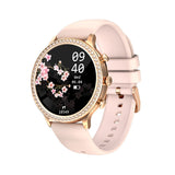 I70 Fashion Ladies Smart Watch Large Screen BT Call Custom Dial AI Voice Assistant Heart Rate Health Monitoring Smartwatch