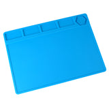 JCD Soldering Mat Insulation Silicone Welding Pad Repair Work Kit Heat-resistant Magnetic Soldering Station for  Soldering Iron