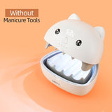 Enclosed Fast Drying Nail Lamp No light Leakage Sealed Nail Dryer No Black Hand Finger Clip Design LED UV Gel Polish Curing Lamp