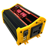 1PC Power Inverter DC 12V to 110V/220V AC Power Converter Pure Sine Wave 500W Power Transformer Inverter Car Charger Adapter