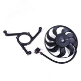 1J0 959 455K 290mm Radiator Cooling Fan Assembly Set Fit For V-W Golf J-etta Au-di TT COUPER 220/60W 1JD959455A 1J0121206D