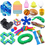 Fidget Toys Anti Stress Set Stretchy Strings Push Gift Pack Adults Children Sensory Antistress Relief Figet Toys