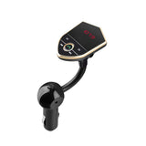 Bluetooth FM Transmitter for Car,Bluetooth Car Adapter with Dual USB Port and Hands-free Calling for iPhone Samsung, Smartphone