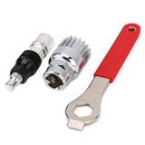 Dropship-Bike Bicycle Crank Extractor Puller Bottom Bracket Remover Spanner Repair Tool