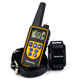 915MHZ Pet Dog Training Collar Dog Electric Shock Collar Rechargeable IP67 Diving Waterproof Remote Training Collars LCD Display