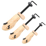 New Brand Shoe Stretcher Wooden Shoes Tree Shaper Rack,Wood Adjustable Flats Pumps Boots Expander Trees Size S/M/L Man Women