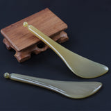 Facial Massage Guasha Board Natural Ox Horn Gouache Scraper Face Eye Lift Body Skin Relaxation Slimming Beauty Neck Thin Lift