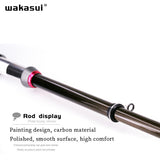 New Upgrade Ice Fishing Rod Short 8/11 Section Portable Carbon Mini Pole Carp Pole Handle River Shrimp Fishing Tackle Outdoor