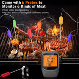AidMax PRO07 High Precision Electronic Kitchen Thermometer Household Digital Bluetooth Lcd Food Beef Meat Thermometer Backlit
