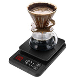 Precision Electronic kitchen scale 5kg/0.1g 10kg/1g LCD Digital Drip Coffee Scale with Timer weight Balance Household scale