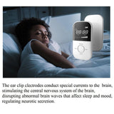 Sleep Aid Machine Relaxation Pulse Therapy Cranial Electrotherapy Stimulator Device For Insomnia Anxiety Fatigue Migraine
