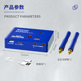 MECHANIC W08 Mini Precision Spot Welding Machine 8 Gears Multiple Uses Charger/Spot Welding/Detect Fault 3 in 1 Welding Machine
