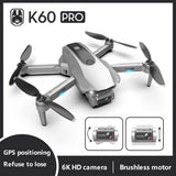 K60pro Brushless Gps Positioning Folded Uav Usb Charging Aerial Photography 6k One Click Return Aerocraft