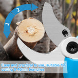 KKMOON 21V Cordless Pruner Brushless Motor Electric Pruning Shear 40mm Efficient Fruit Tree Bonsai Pruning Branches Cutter