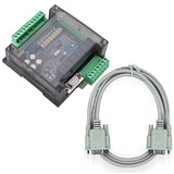 FX3U 14MR 6AD 2DA RS485 8 input 6 relay output 6 analog input 2 analog (0-10V) output plc controller