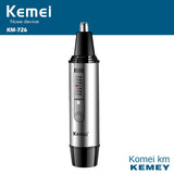 Metal rechargeable nose hair trimmer beard trimer ear cleaner eyebrows hair removal nose trimmer for nose and ear device clean