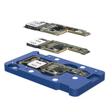 Qinali Motherboard Holder Fixture With BGA Reballing Stencil for iPhone X XS XS MAX Soldering Repair Tools