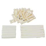 5 Set Guitar Bridge Saddle and Nut with Guitar Bridge Pins for Acoustic Guitar Slotted Bridge Saddle Nut Replacement