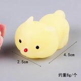 JY 50Pcs/lot Creative Cute Animal Pinch Music Tricky To Pinch Ball Decompression Vent Balls Languotu
